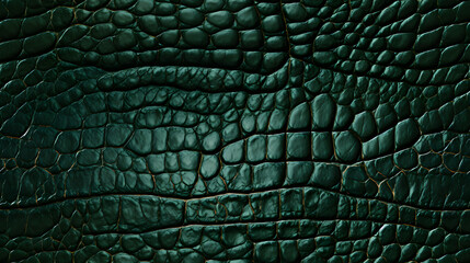 Seamless pattern of crocodile skin texture - obrazy, fototapety, plakaty
