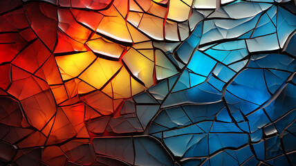 Colourful modern and dynamic backdrop pattern.