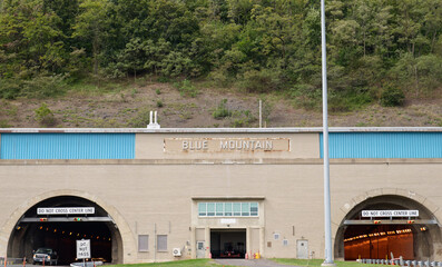 Blue Mountain Tunnel on the Pennsylvania Turnpike
