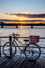 Fototapeta premium new bern north carolina town riverfront scenes