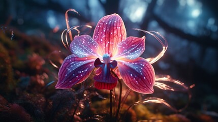 A close encounter with an Aurora Orchid in mesmerizing