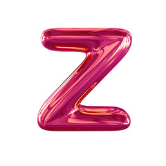 Inflatable symbol. letter z