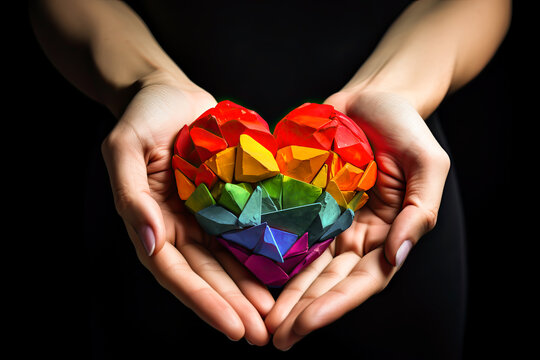 Support LGBTQ in heart rights embrace diversity.