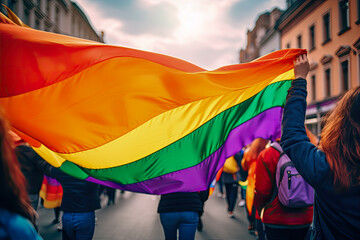 Support LGBTQ in school rights embrace diversity.