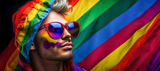 Support LGBTQ in portrait rights embrace diversity.