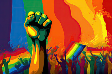 Support LGBTQ in industry rights embrace diversity.