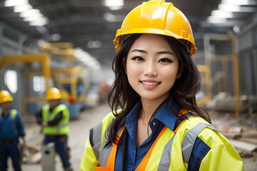 labor day girl contruction