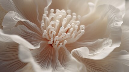 The intricate texture and patterns of a Pearl Poppy petal, showcasing its unique and natural design.