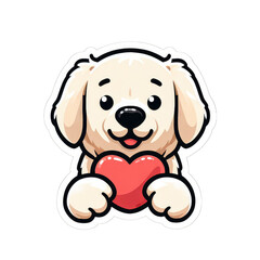 Playful Pup's Charms, GENERATIVE AI