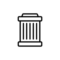 Car Oil Filter Icon Vector Design