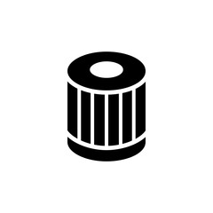 Car Oil Filter Icon, Auto Repair Icon