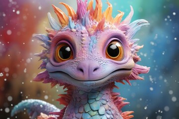 ドラゴンのキャラクター,Generative AI AI画像