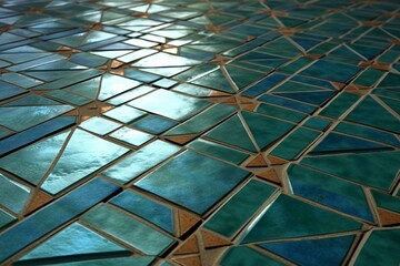 Floor, floor tiles, wall, tiles, design, mosaic, texture, decor, flooring. Generative AI