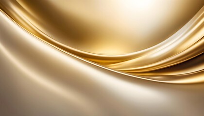 abstract background with waves of white gold color in high resolution, design for print,