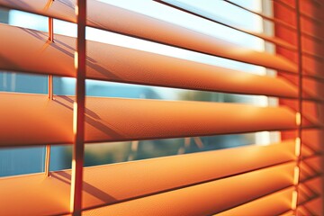 Close Up of Blinds Beautifying Windows with Functional Simplicity