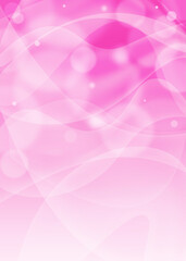 ピンクのグラデーション背景　愛のイメージ背景　春