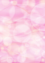 ピンクのグラデーション背景　愛のイメージ背景　春
