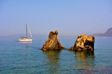marine glimpse in Scilla Calabria Italy