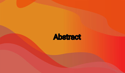 Abstract orange geometric background. Modern background design. color gradation. Suitable for presentation design. website, wallpaper, brochure, poster