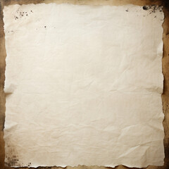 Fototapeta premium a blank paper texture, old paper color - Generative AI