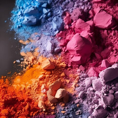 close up of cosmetic product texture, creative - Generative AI