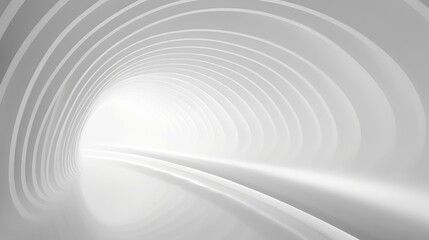 Abstract white architecture background, white geometric wallpaper