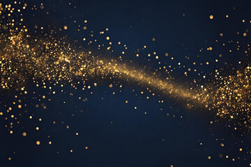 starry night sky,
Golden glitter explosion on dark black background,
Meteor. Glitter background,
Golden Glitter Explosion on Black - obrazy, fototapety, plakaty
