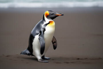 Fototapeta premium wildlife photography of penguins