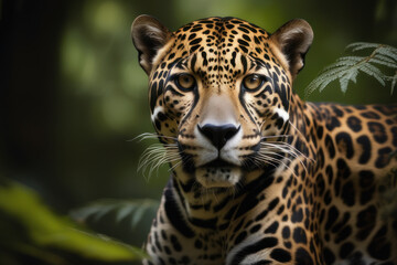 Fototapeta premium wildlife photography of a leopard