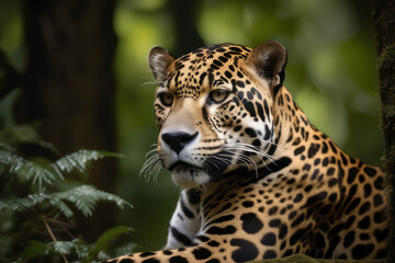 Obraz premium wildlife photography of a leopard