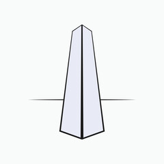 High Rise Building. Modern Architecture Icon. Skyscraper Symbol. Landmark, Metro. Tower, City Symbol – Vector.