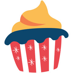 cake winter collection 2D Illustrations