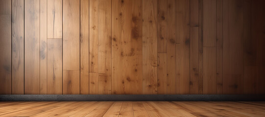 Fototapeta na wymiar wooden floor walls 1
