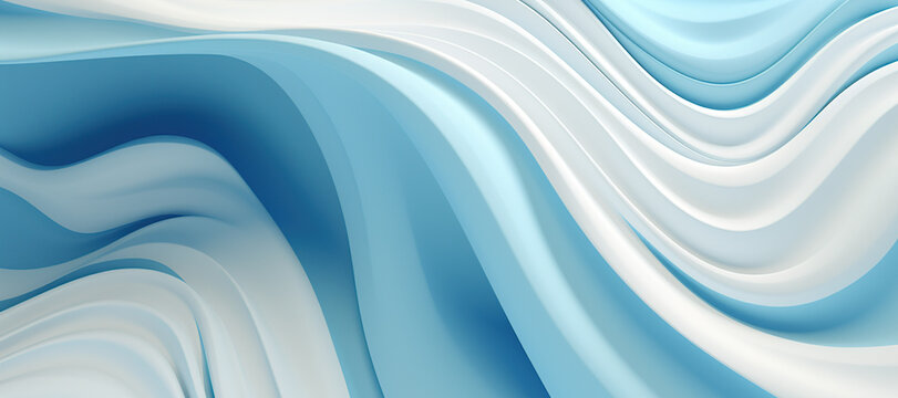 colorful blue waves 3