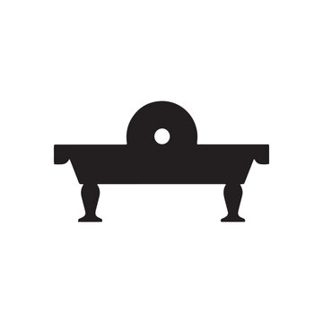 recommend clip art: A logo of snooker table icon pool table vector silhouette billiards table isolated design