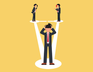 Stress in the organization. Hidden threats in the organization.