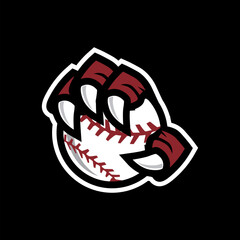 LOGO BASEBALL RAPTORS CLAW DINOSAURS 2