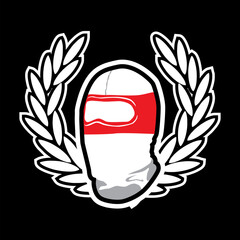 LOGO ULTRAS HOOLIGAN BALACLAVA VECTOR