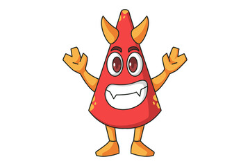 Cute Monster Cartoon Character Design