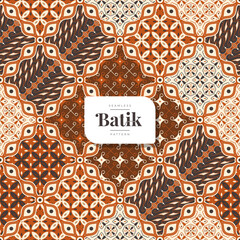 batik ornament seamless pattern 4