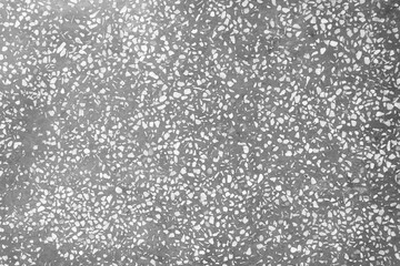 Terrazzo old floor texture with hamper seamless patterns or polished stone white grey background