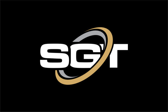 SGT creative letter logo design vector icon illustration