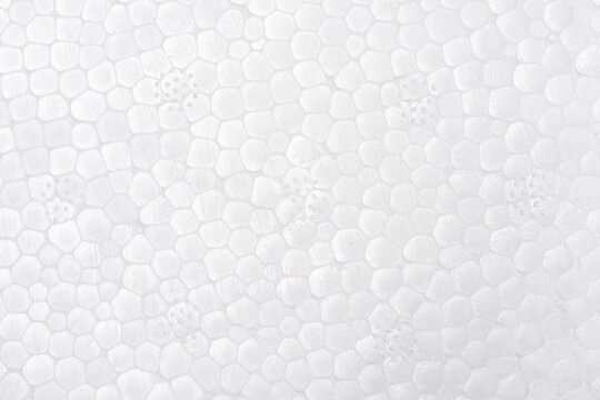 White foam board styrofoam texture background. © zhikun sun
