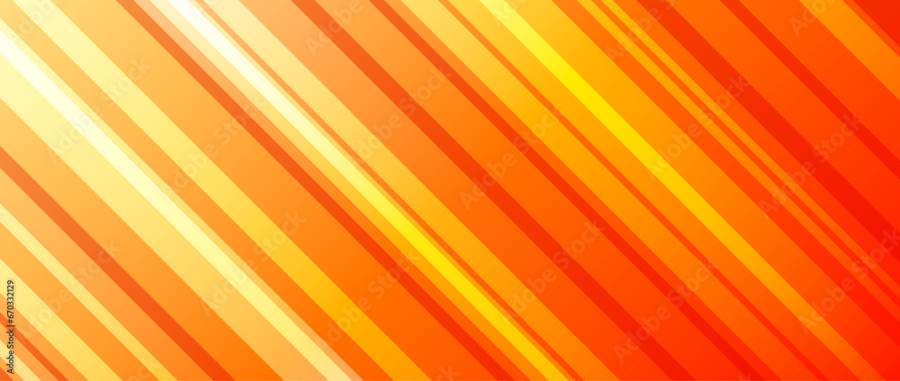 Aufkleber abstract yellow orange background with diagonal lines. red yellow texture with smooth gradient and s