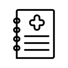 hospital notebook icon