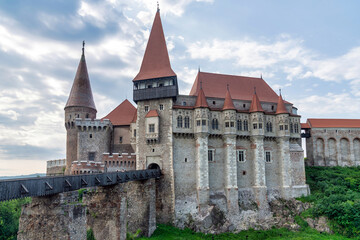Fototapeta na wymiar Corvin Castle in Romania