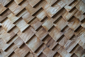 3d wooden texture modern tiled pattern wallpaper