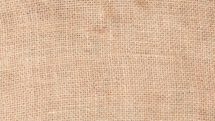 Natural jute burlap texture. Material woven from jute thread.