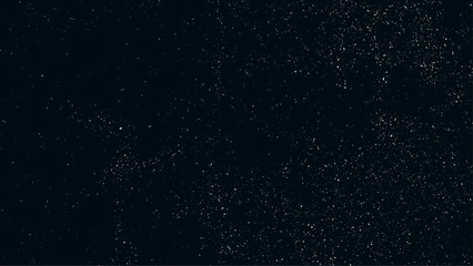 Distressed white grainy texture. Dust overlay textured. Grain noise particles. Snow effects pack. Rusted black background. Vector illustration