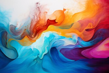 Abstract and expressive colorful backgrounds that ignite creativity - obrazy, fototapety, plakaty